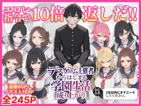 [辱め]デスゲーム主催者からはじまる学園生活成り上がり ちくびはんたーレビュー5.00