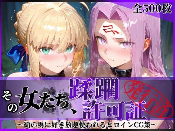 [拘束]その女たち、蹂躙許可証発行済み -街の男たちに好き放題使われるヒロインCG集- セ●バー＆ラ●ダー編 陥落工房レビュー5.00