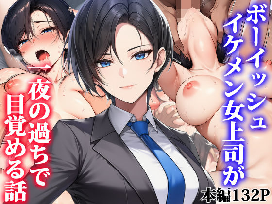 [OL]ボーイッシュイケメン女上司が一夜の過ちで目覚める話 タイニュウ屋レビュー